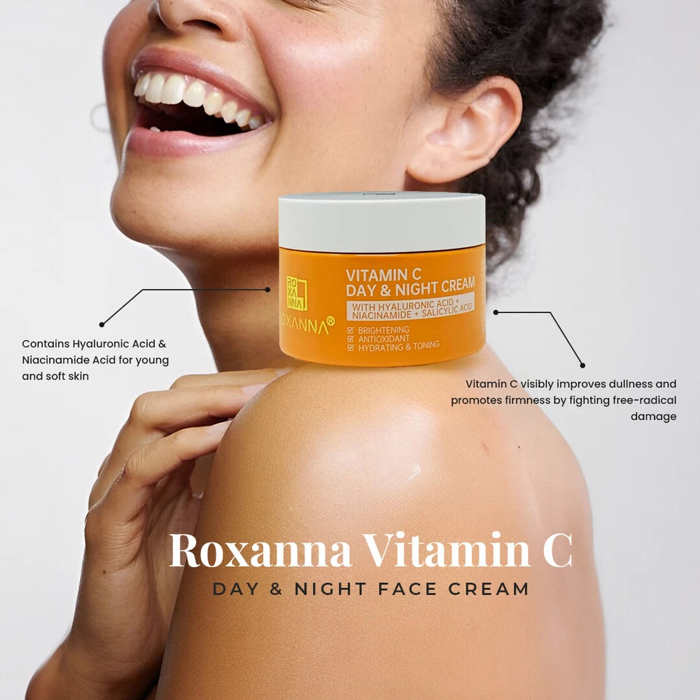 Vitamin C Face Whitening Cream For Dark Skin Brightening Anti Aging Skin Firming