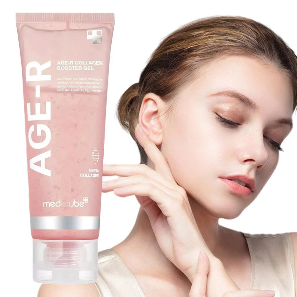 Collagen Infused Gel Cream Anti Aging Moisturizer for Youthful Glow 100g KQ]]