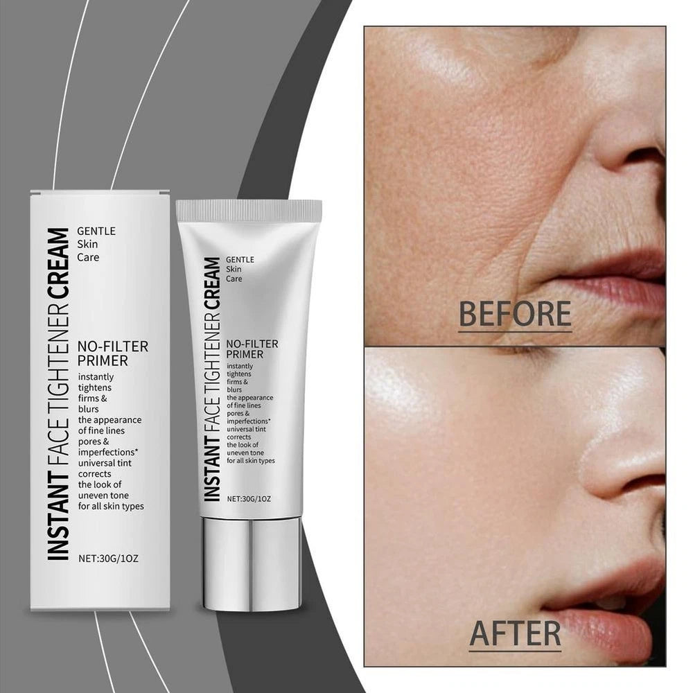 Instant Face Tightener Cream Gentle Skin Care Firming & Blurs NEW HO T