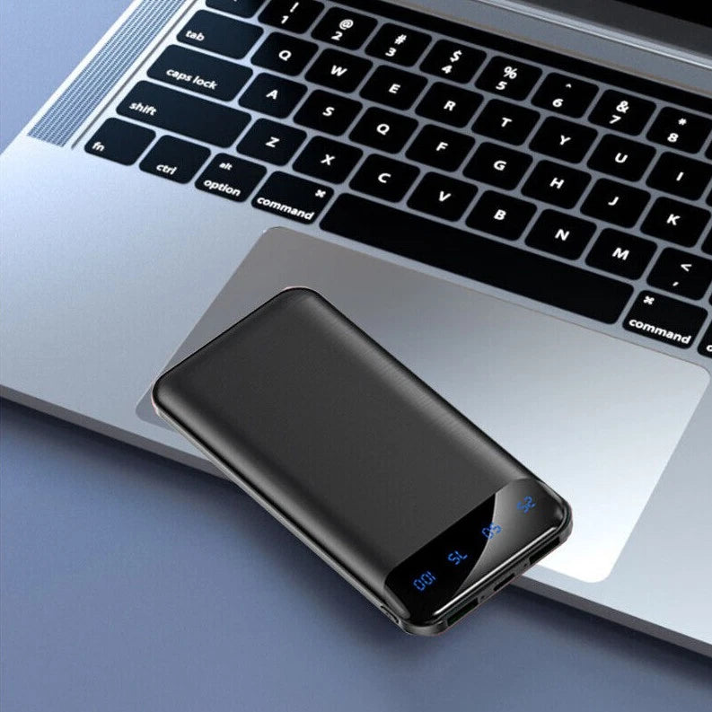 9000000mAh Power Bank Fast Charger Battery Pack Portable 4 USB for Mobile Phone.