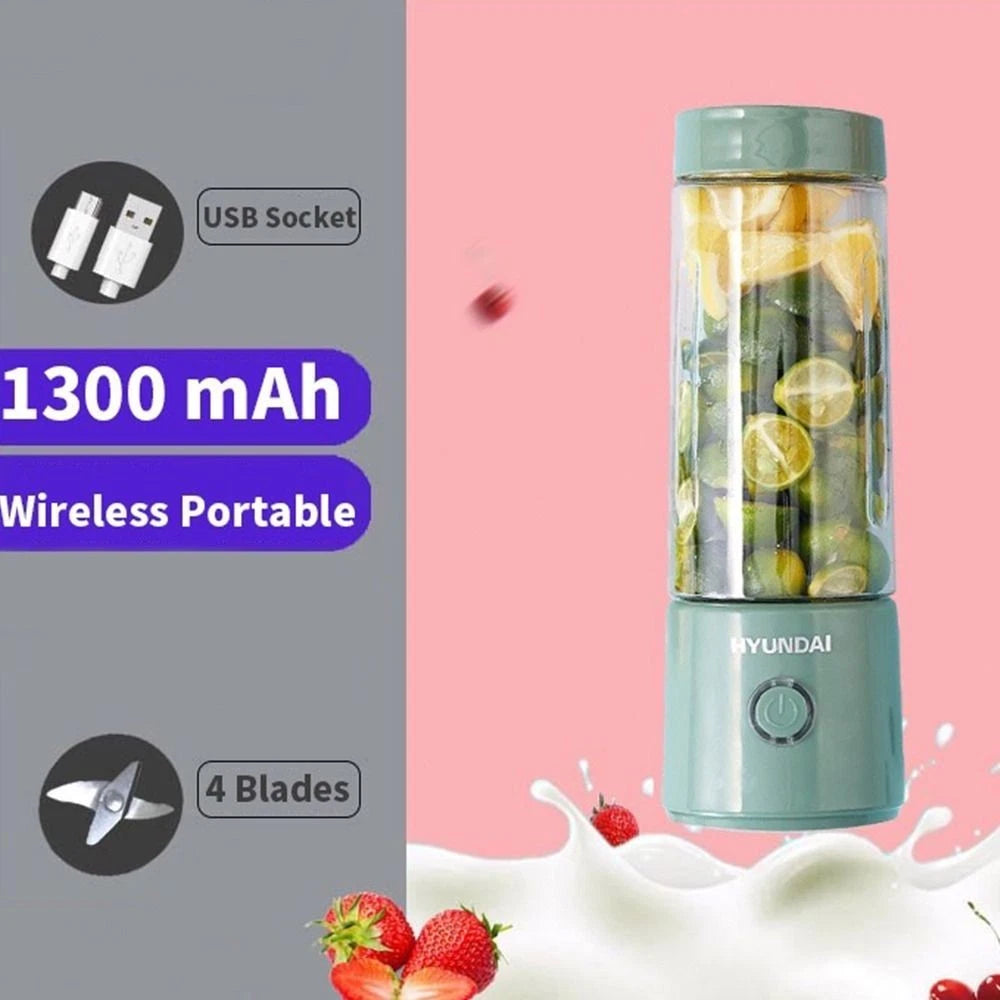 Portable Fruit Juice Blender 500ml Baby Food Blender  Home Kitchen