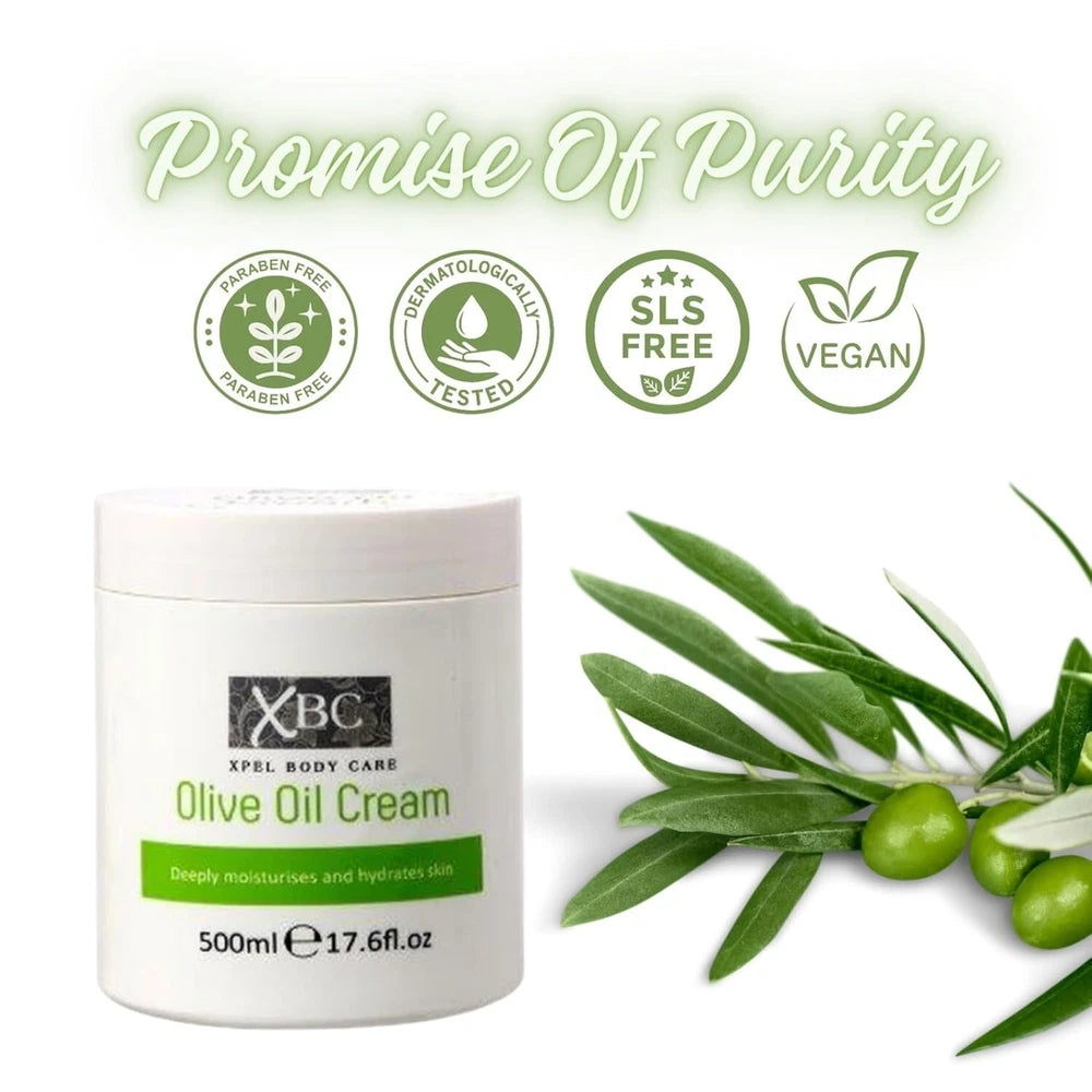 XBC Olive Oil Moisturiser Cream 500m