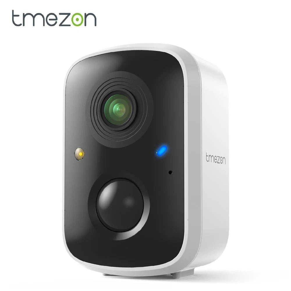 TMEZON Outdoor Security Camera Colour Night Vision Home WiFi Battery CCTV System