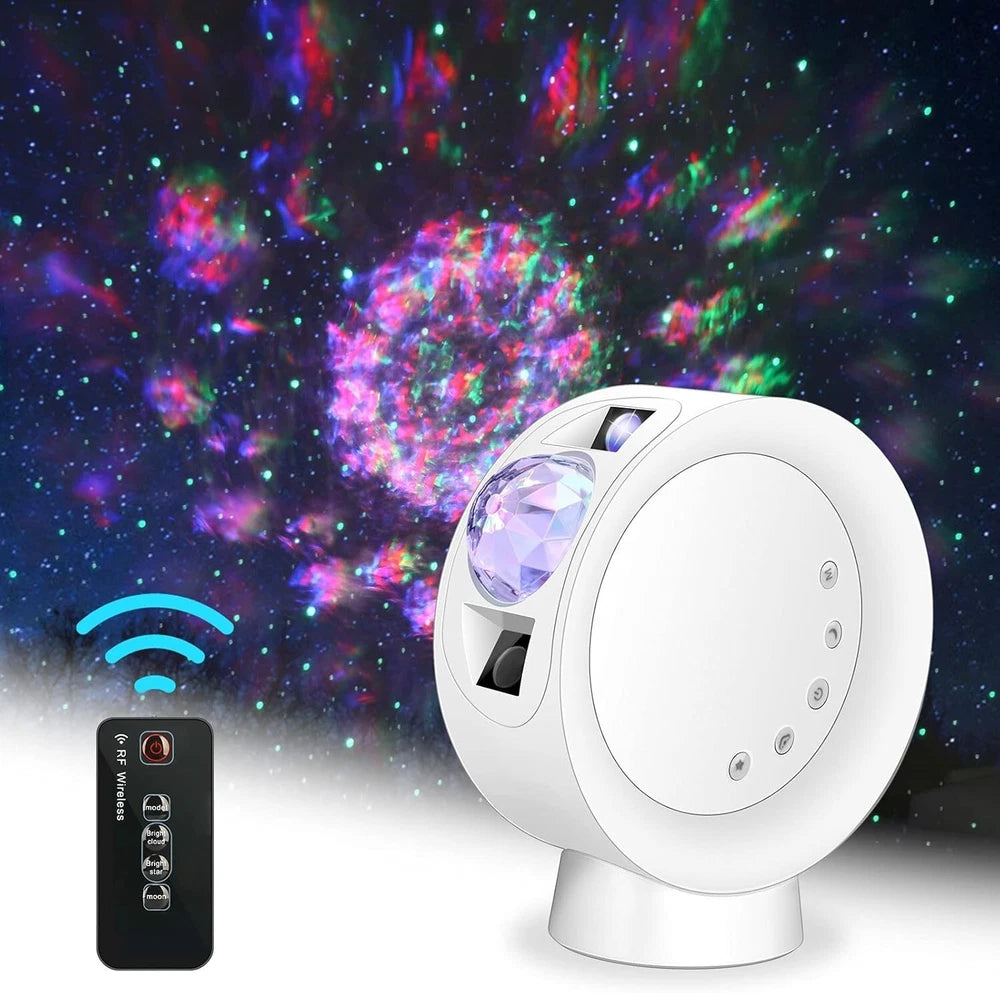 LED Star Projector Light Galaxy Lamp SKy Moon Nebula Night  with Base Remote