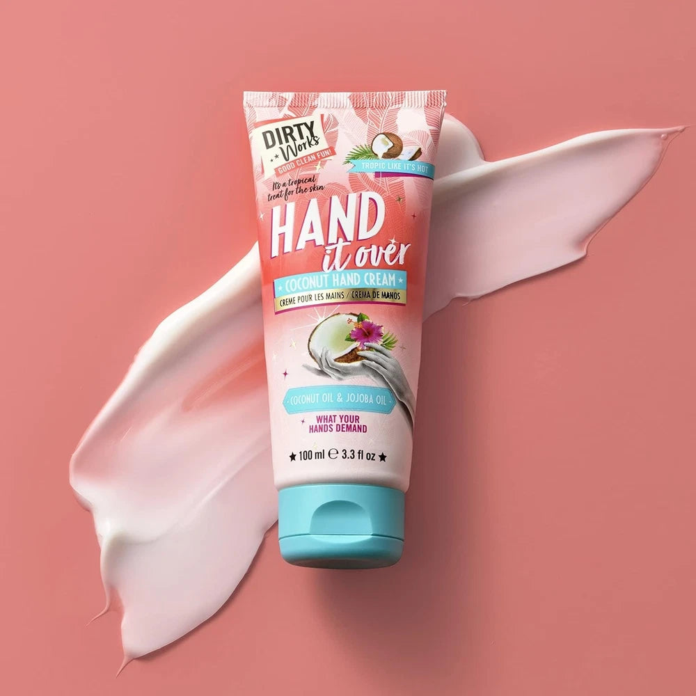 Dirty Works Hand It Over Coconut Hand Cream Hand Lotion 100ml