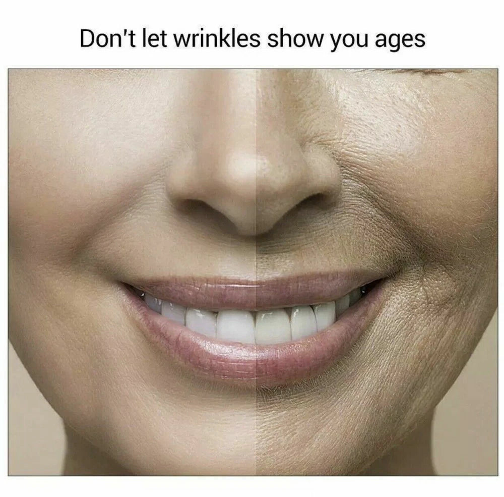 2*Wrinkle Firm Peptide 24K Gold Collagen Face Serum Hyaluronic Acid Anti Aging