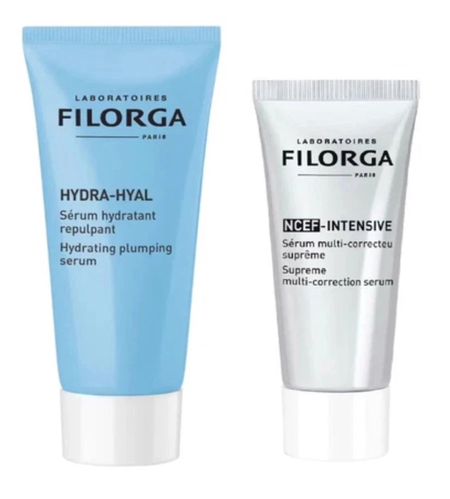 2 x Filorga Anti-Aging Wrinkle Plumping Hyaluronic Acid Retinol Travel RRP£33.83