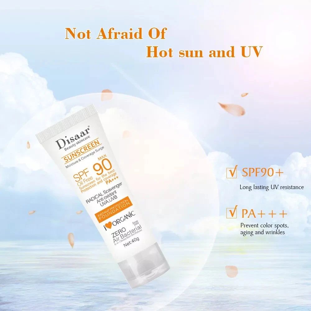 SPF 90 Facial Body Sunscreen Whitening Sun Cream Sunblock Skin Protective FI5