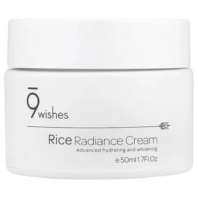 9wishes, Rice Radiance Face Cream for Advance Hydrating 50ml, Korean Skincare