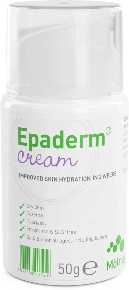 Epaderm Cream 50g – Moisturiser for Dry Skin, Eczema & Psoriasis