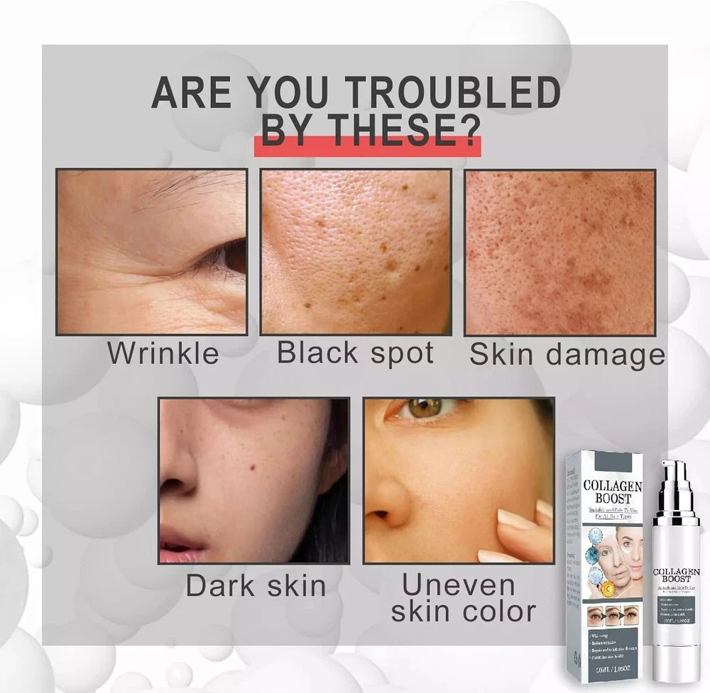 COLLAGEN BOOST HYALURONIC ACID CERAMIDE FACE LIFT SERUM WRINKLE ANTI AGING MASK