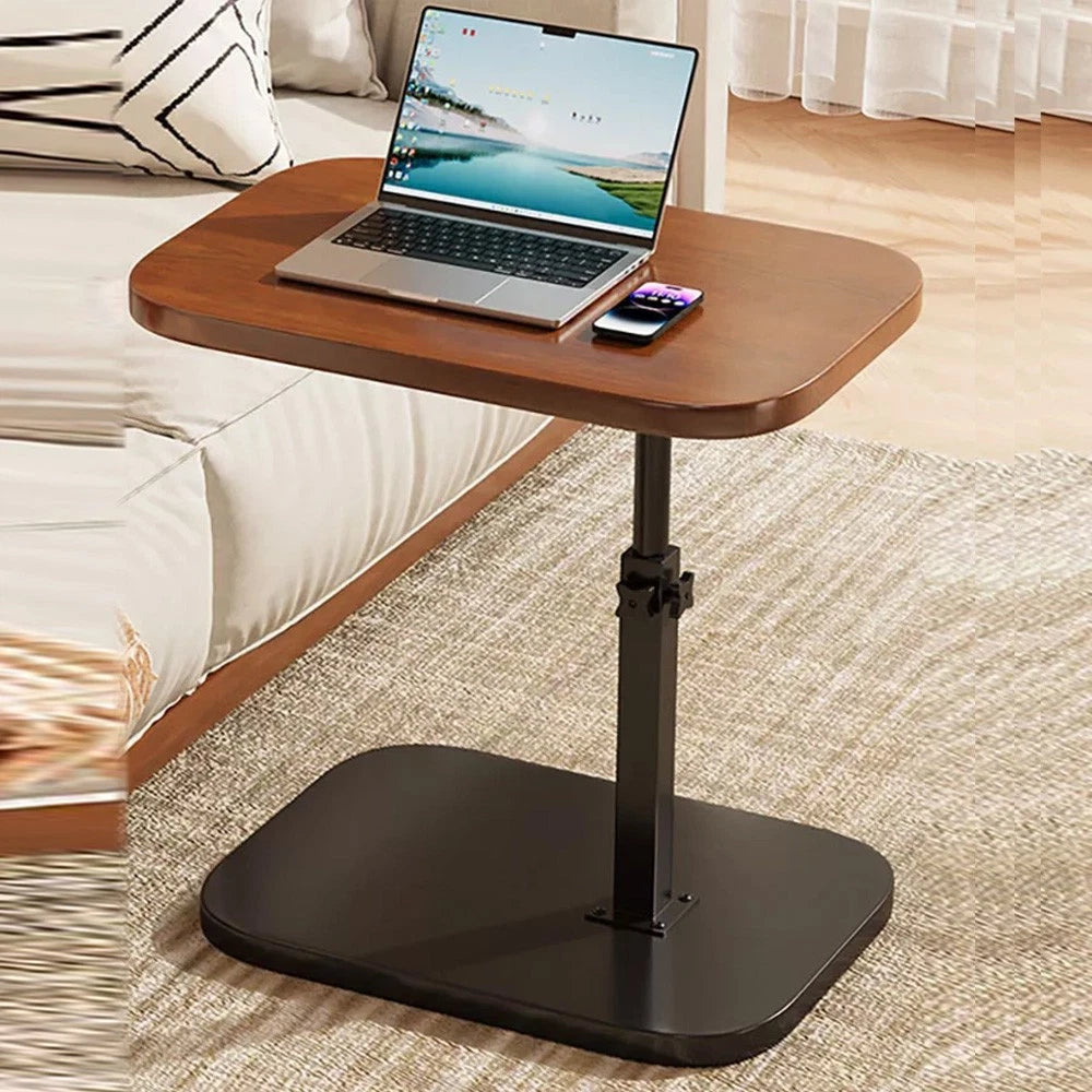 Adjustable C-Shaped Sofa Side End Table Coffee Laptop Table Living Room Bedroom