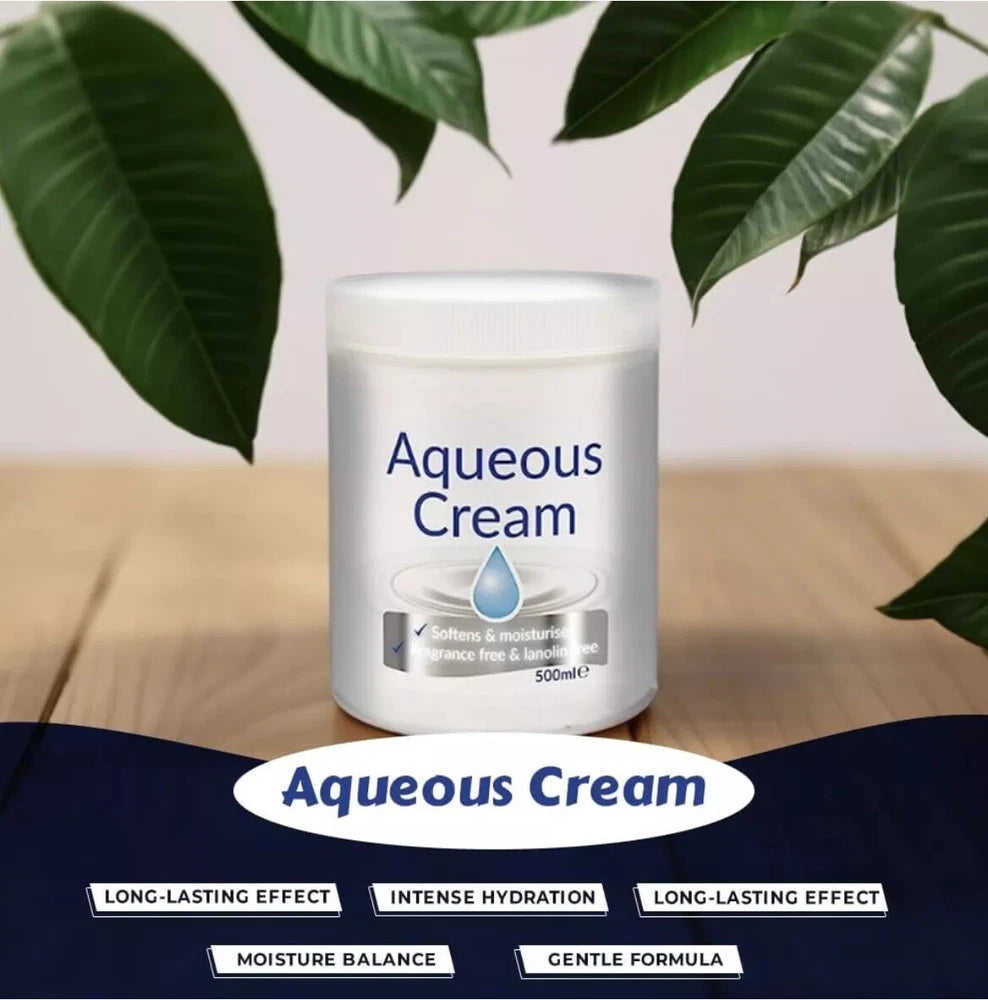AQUEOUS MOISTURISING CREAM LOTION 500ML RELIEF OF DRY DRY SKIN FRAGRANCE FREE