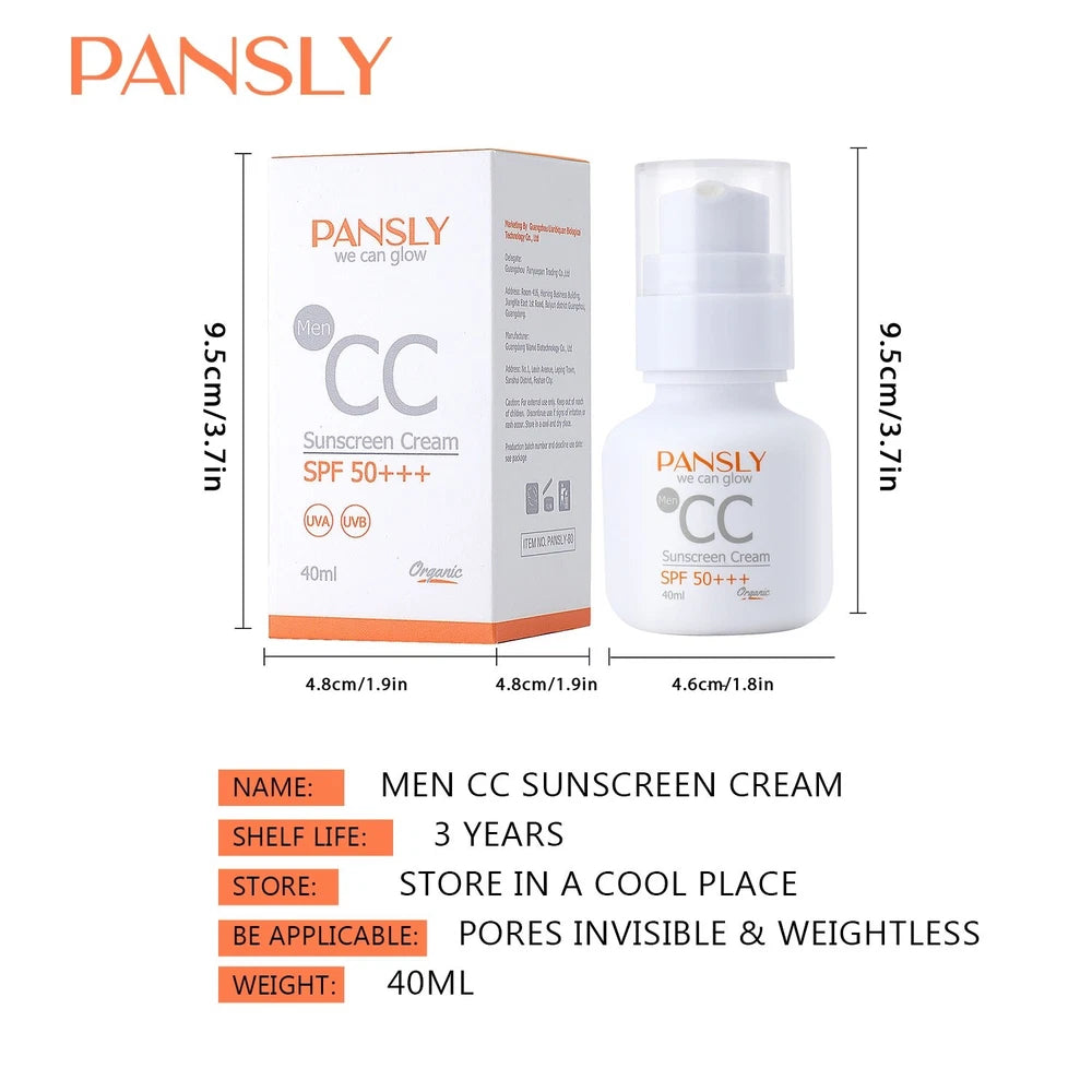 Sunscreen  SPF 50+++ Care Day Moisturising Cream Anti Redness 8IN1 40ML Organic