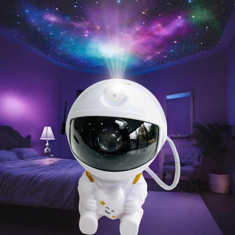 Astronaut Galaxy Projector Starry Star Sky Night Light Nebula Remote Projection