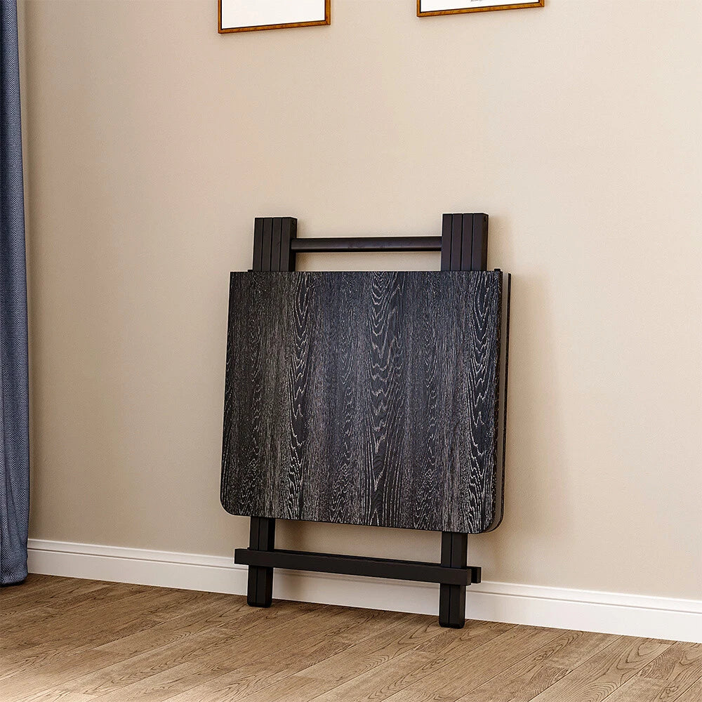 Folding Dining Table Wood Small Coffee Side Table Kitchen Home Office Furniture