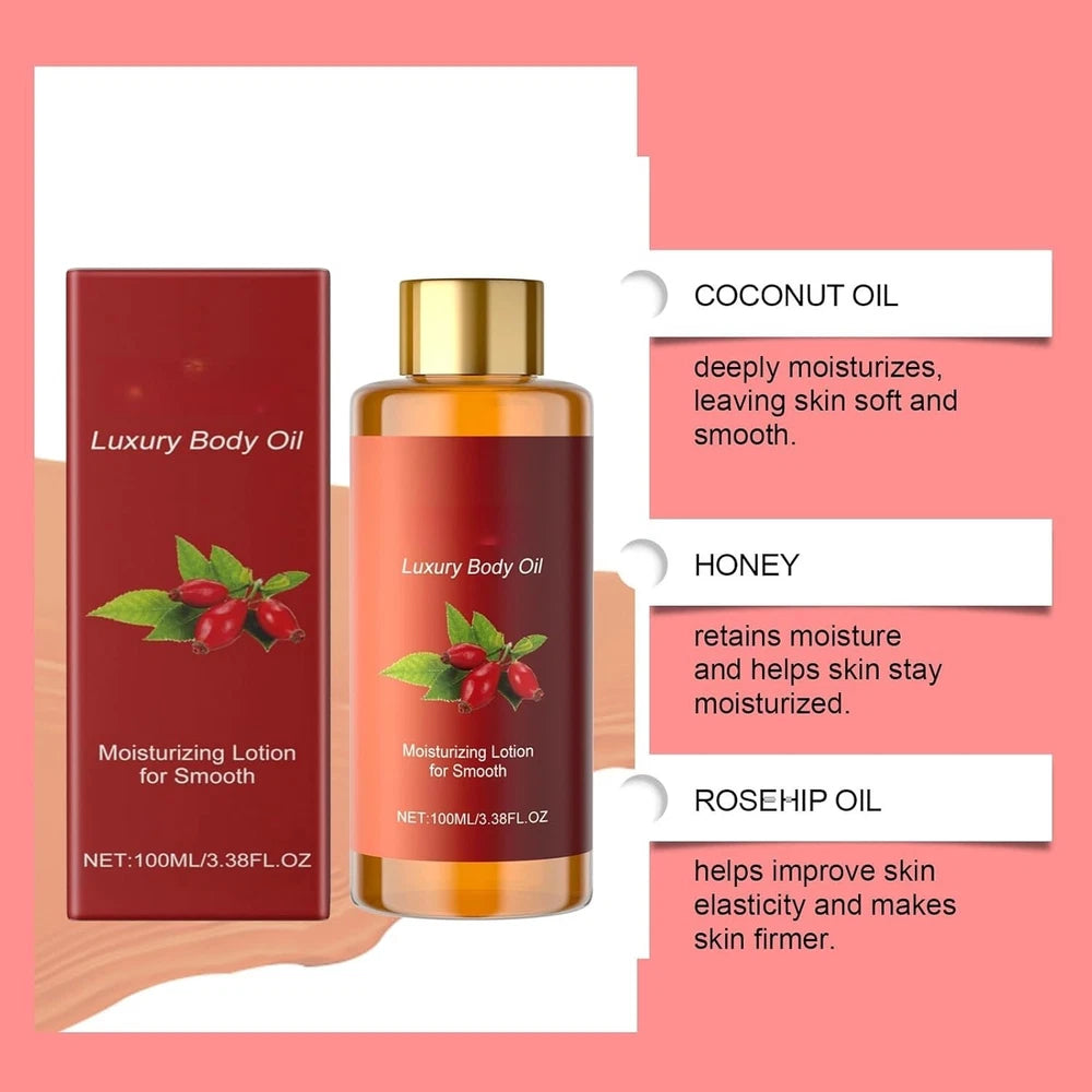 100ml Firming Body Oil, Luxury Body Oil,Glow Remedy Oil Skin Tightening