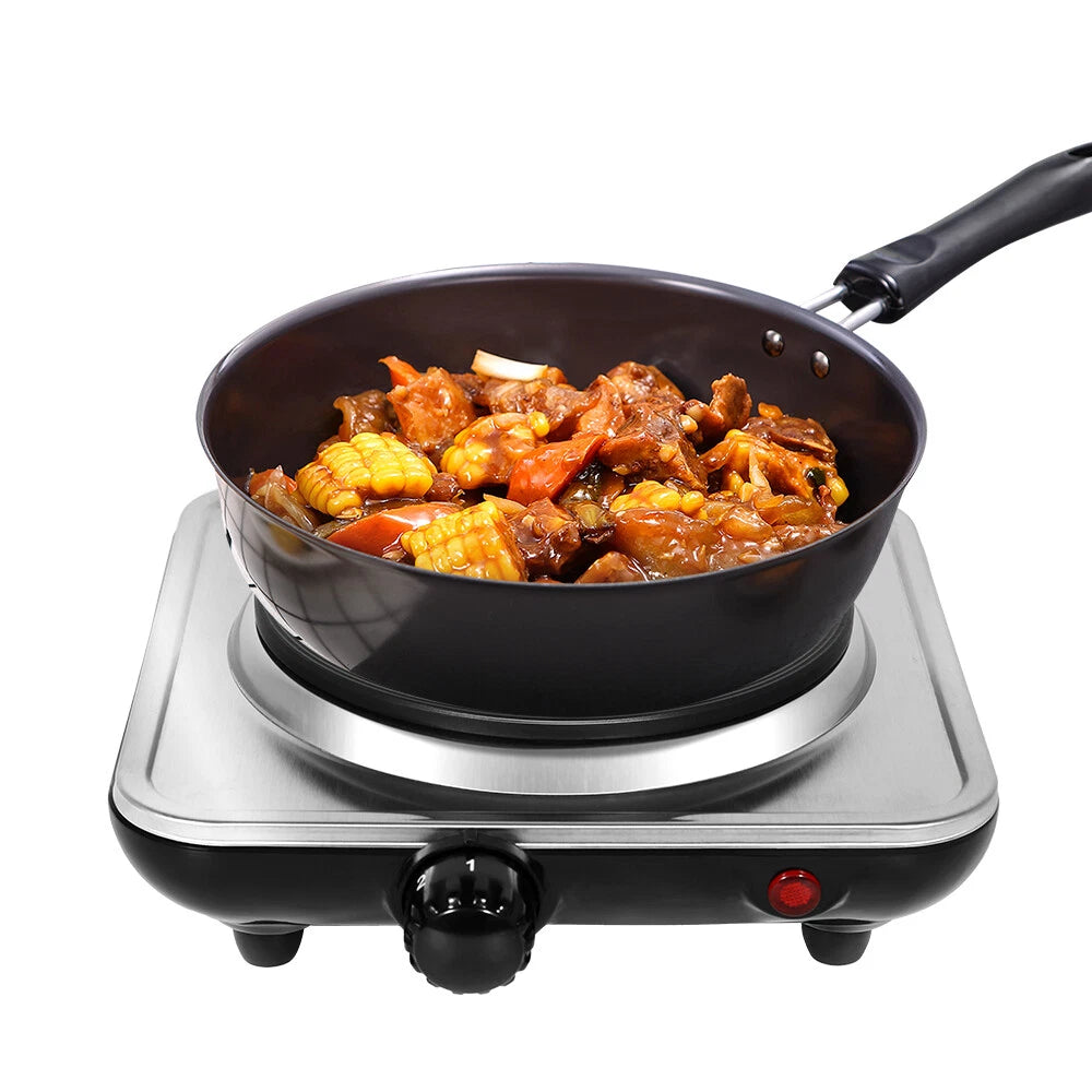 New Electric Hot Plate Portable Single Double Table Top Cooker Kitchen Hob Stove