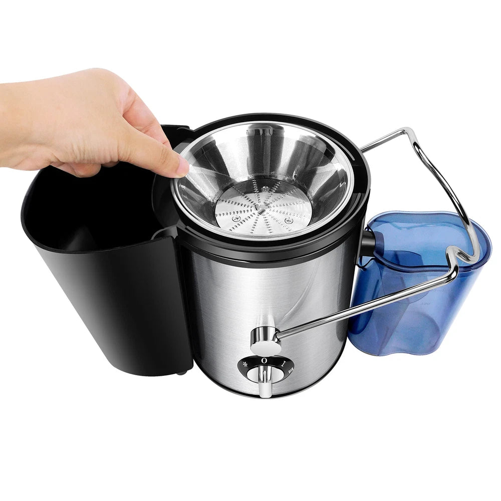 1000W Juicer Machine Whole Fruit and Vegetable Juice Extractor Stainless Steel