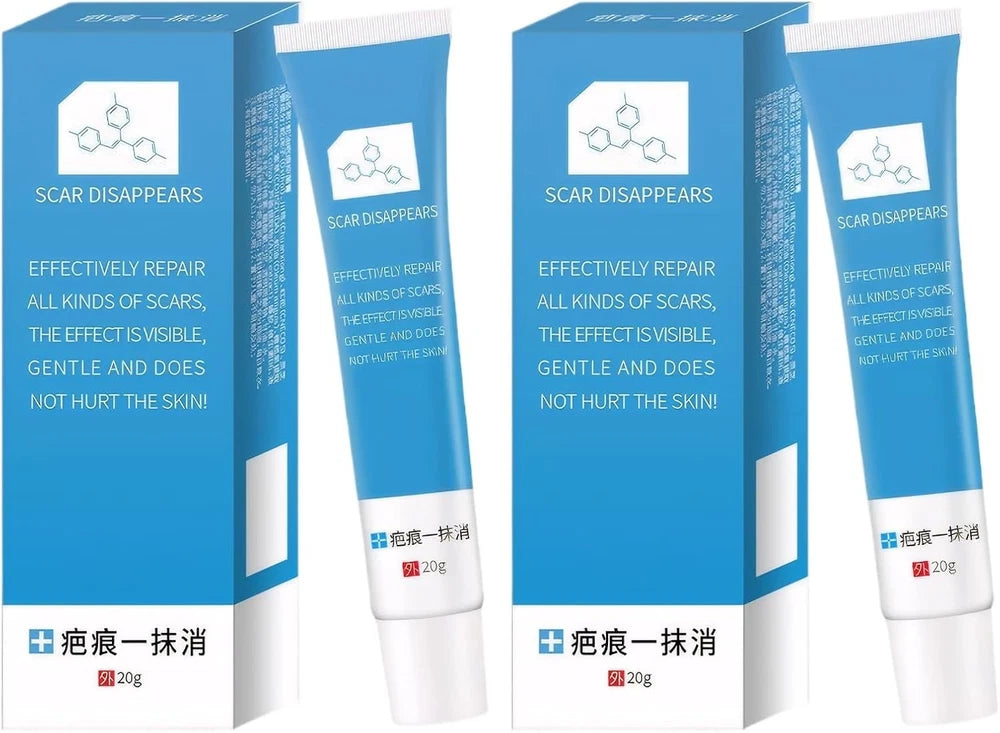 2 xSCAR REMOVAL CREAM Stretch Mark Cream 20g Softening Scar Cream Gel