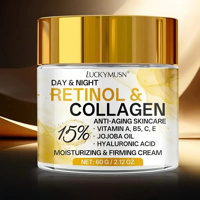 Retinol & Collagen Face Lifting Cream with Hyaluronic Acid Q10 Anti Aging