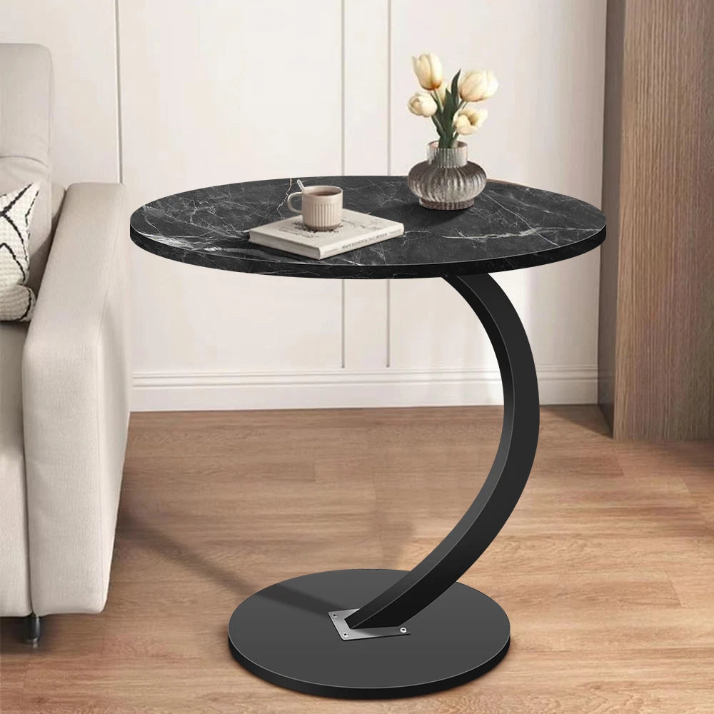 Side Table C Shaped Sofa Small End Table Table Coffee Laptop Living Room Bedroom