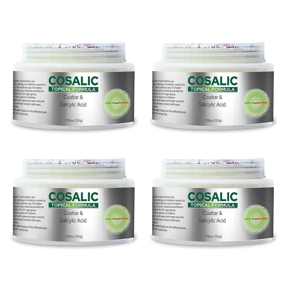 Cosalic Coal Tar Salicylic Acid | 50g/1.76oz | Psoriasis & Eczema Treatment