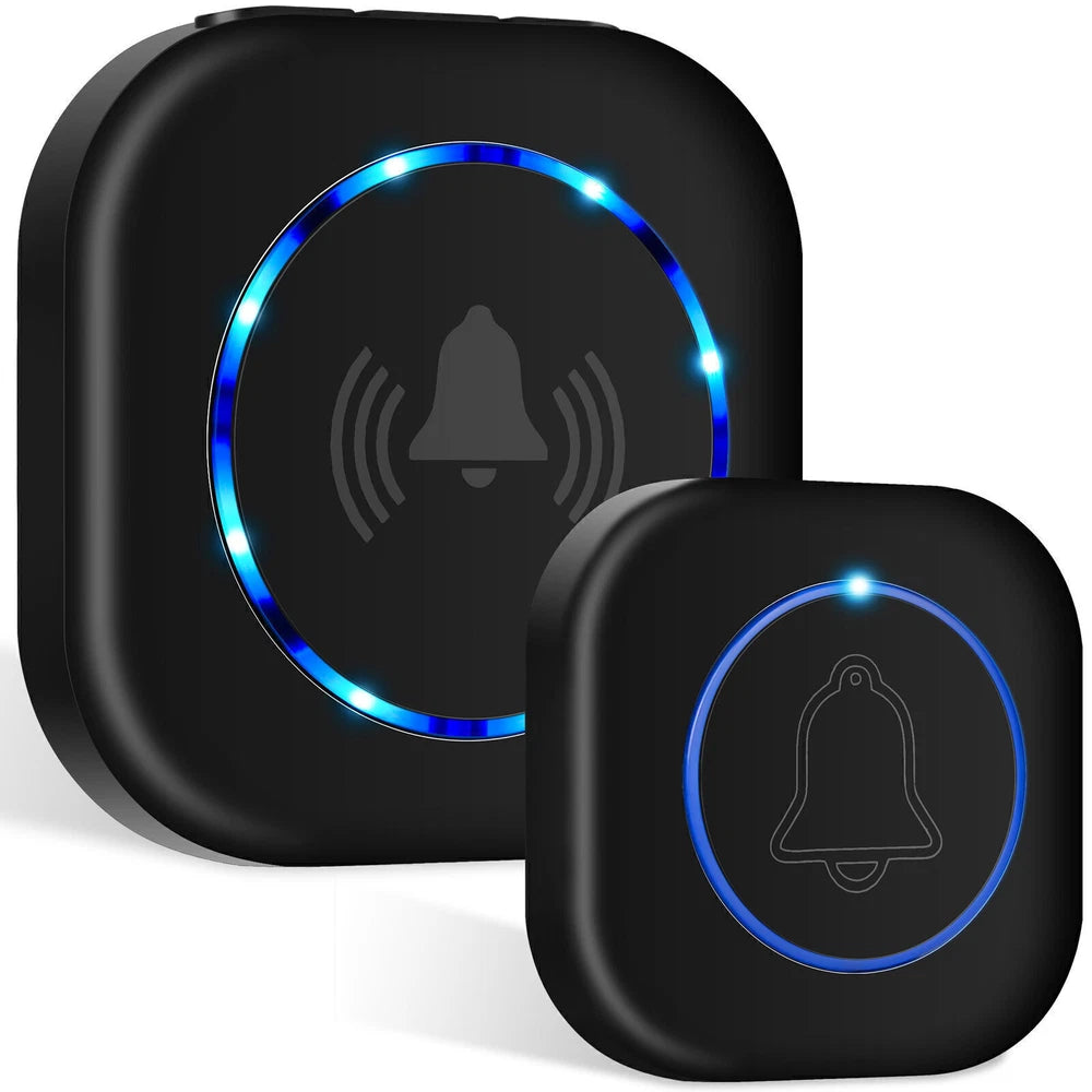 Wireless Door Bells 1000ft Long Range Waterproof Plug in Home Cordless Doorbell