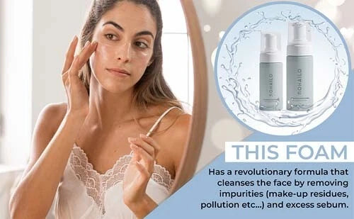 Face Wash Hydrating Facial Cleanser for All Type Skin Vegan & Natural Foam