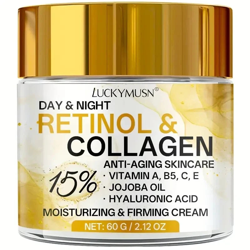 Retinol & Collagen Face Lifting Cream with Hyaluronic Acid Q10 Anti Aging