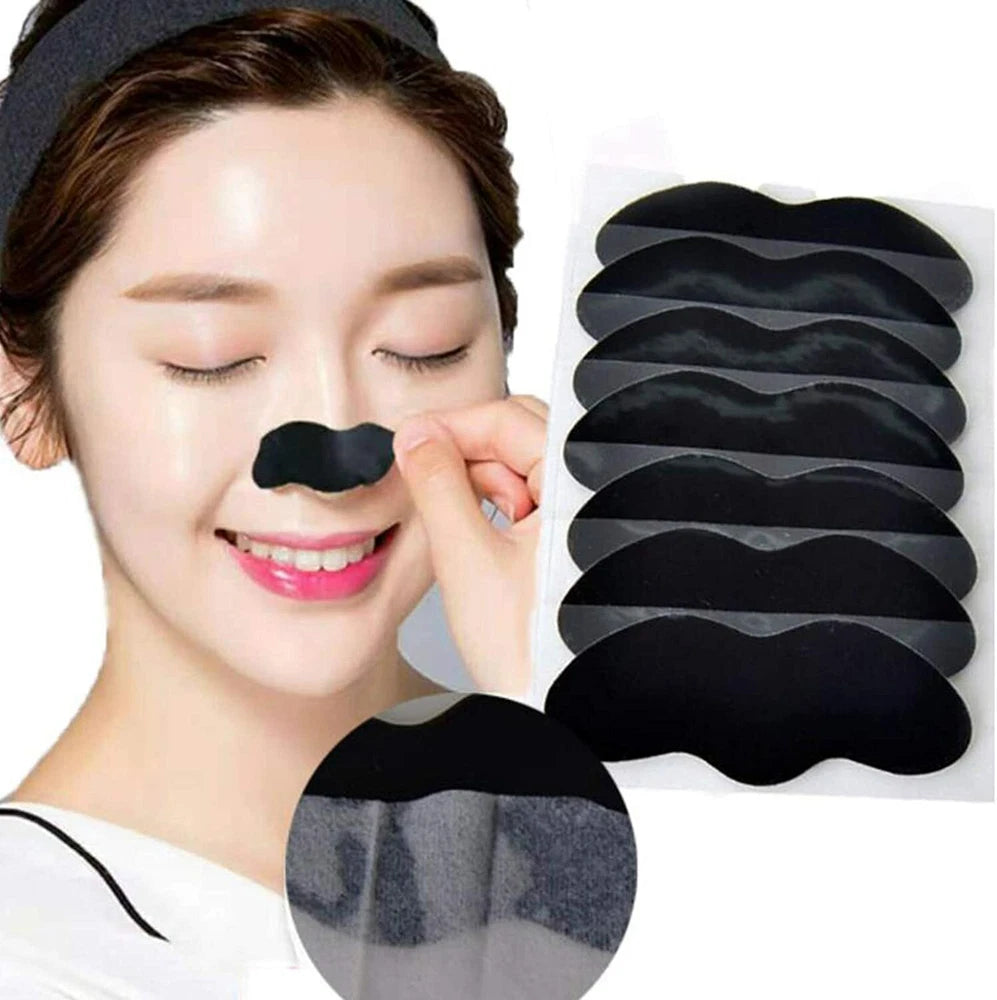 10pcs Nose Pore Strips Blackhead Removal Unclog Pores Smooth Deep Cleansing NEW