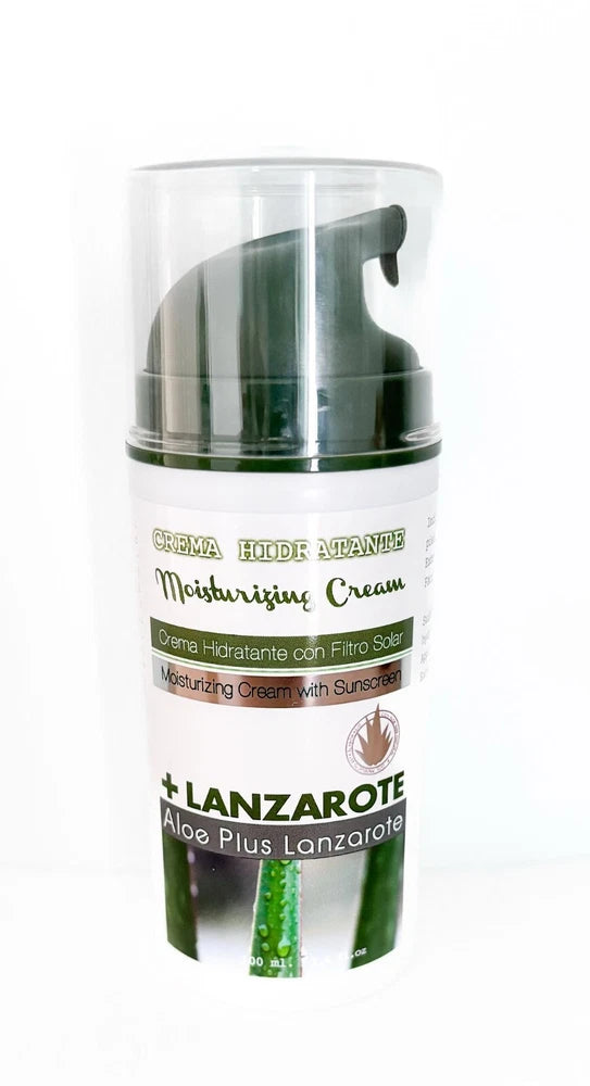 ALOE PLUS LANZAROTE Moisturising Cream with Sunscreen, 100ml