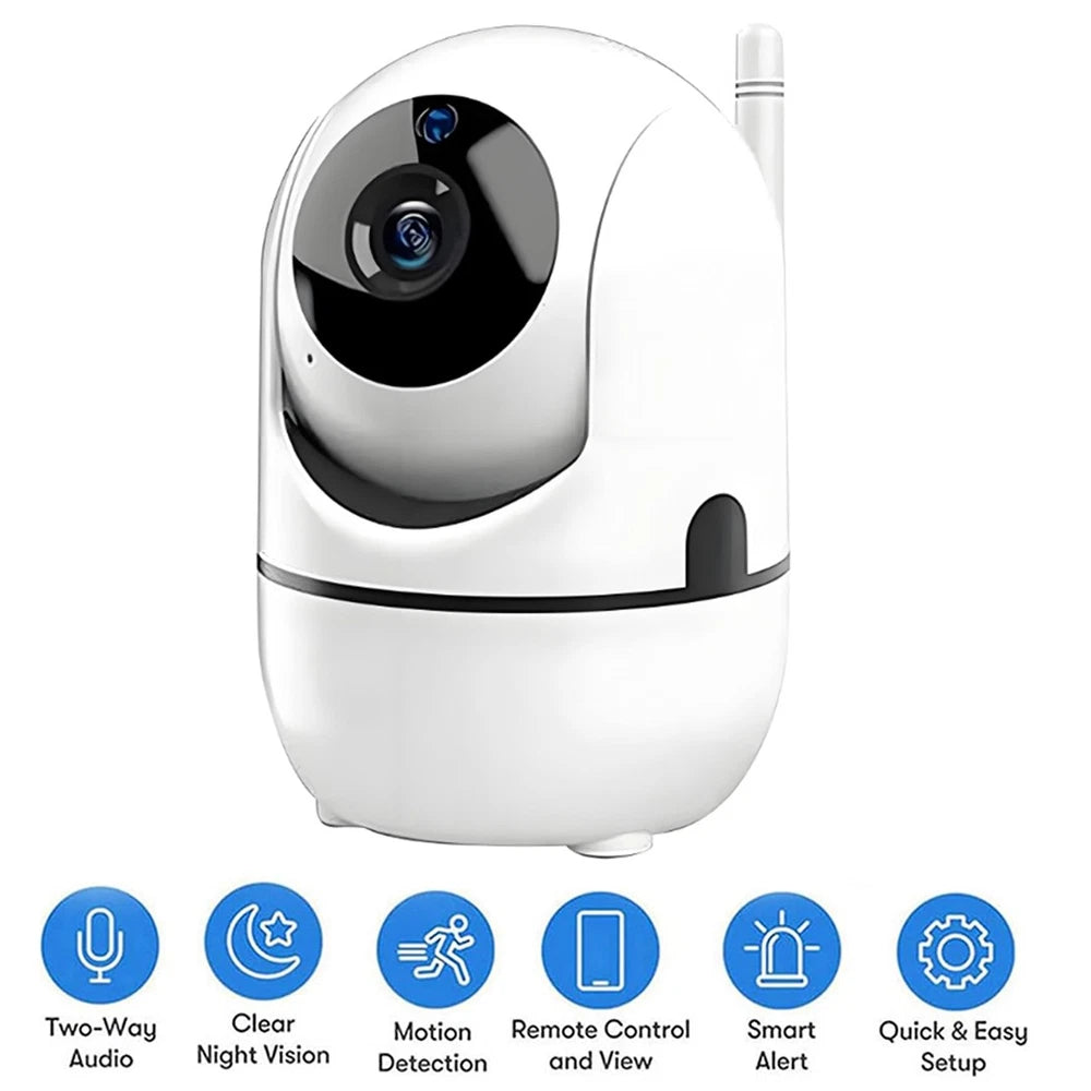 UK 1080P IP Camera Wireless WiFi Indoor CCTV HD PTZ Smart Home Security IR Cam