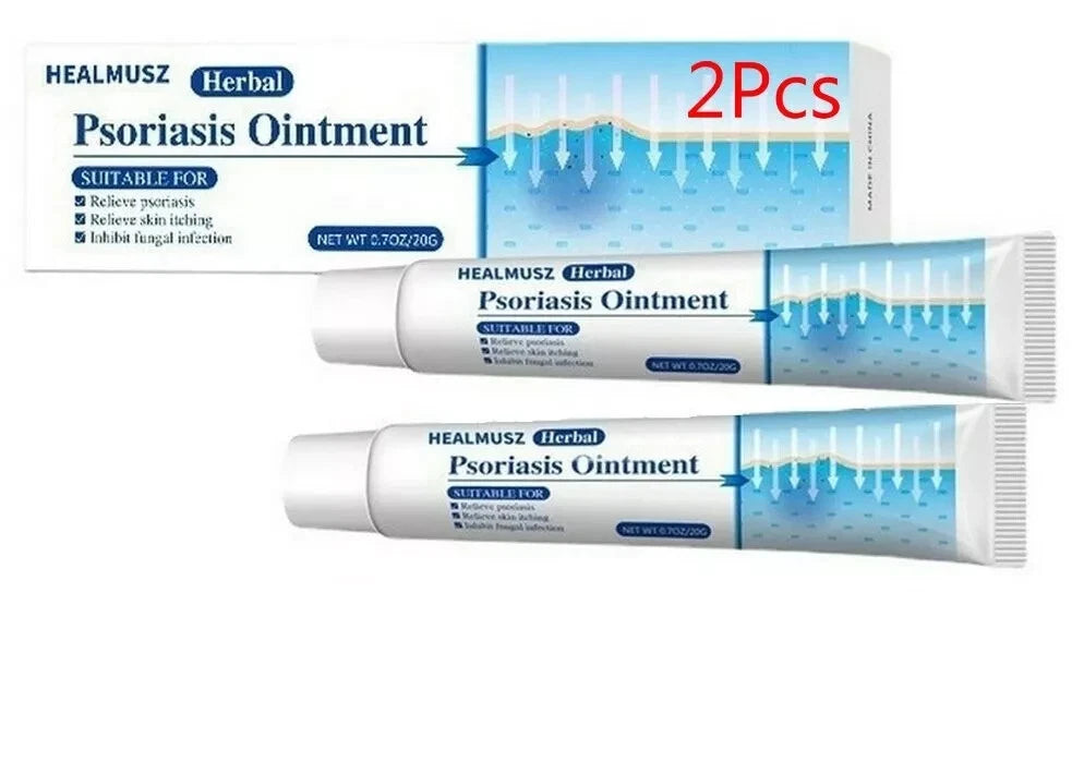 Natural Psoriasis Cream for Dermatitis Eczematoid Eczema Skin Ointment Treatment