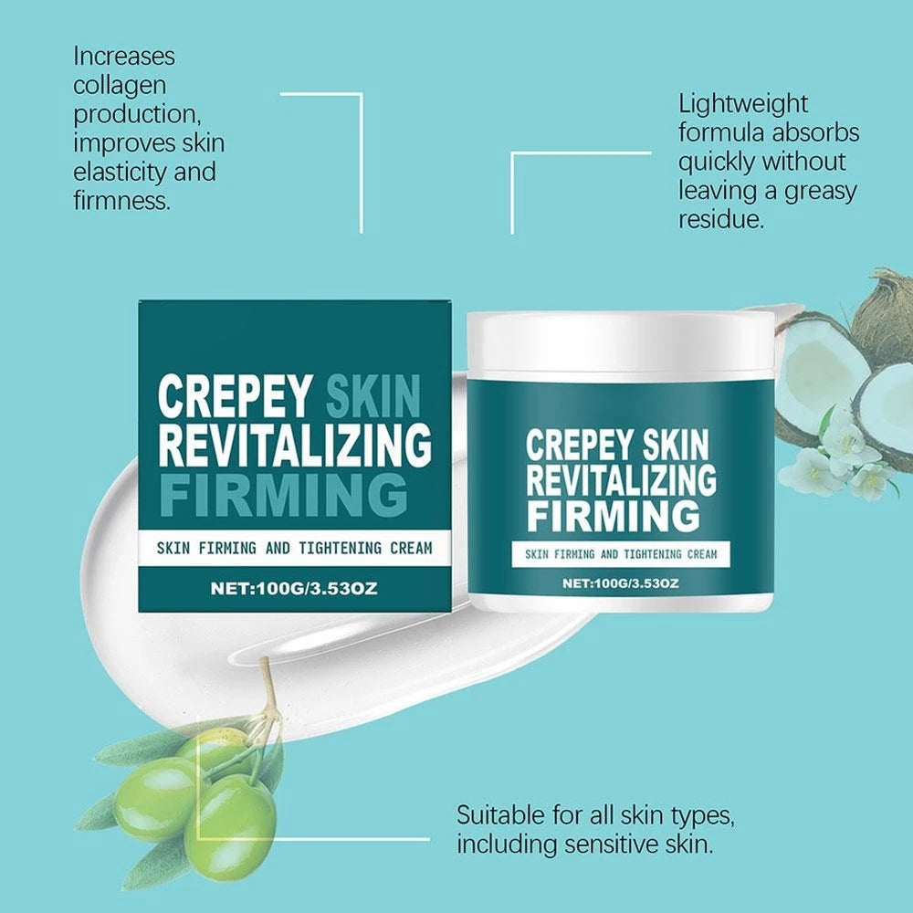 Crepey Skin Revitalizing Firming Cream Quick Absorption Skin Repair Care- uk🎁