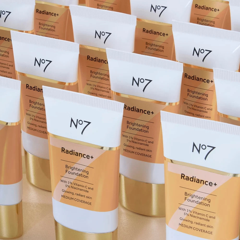 No7 Radiance+ Brightening Foundation Full Size 30ml New ~Please Choose Shade~