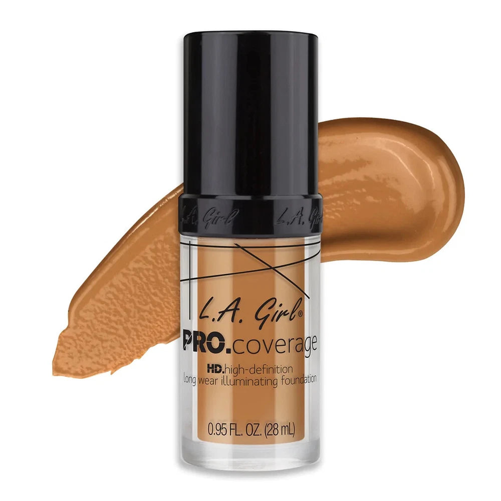 LA Girl PRO Coverage HD Long Wear Illuminating Foundation - Choose Your Shade -
