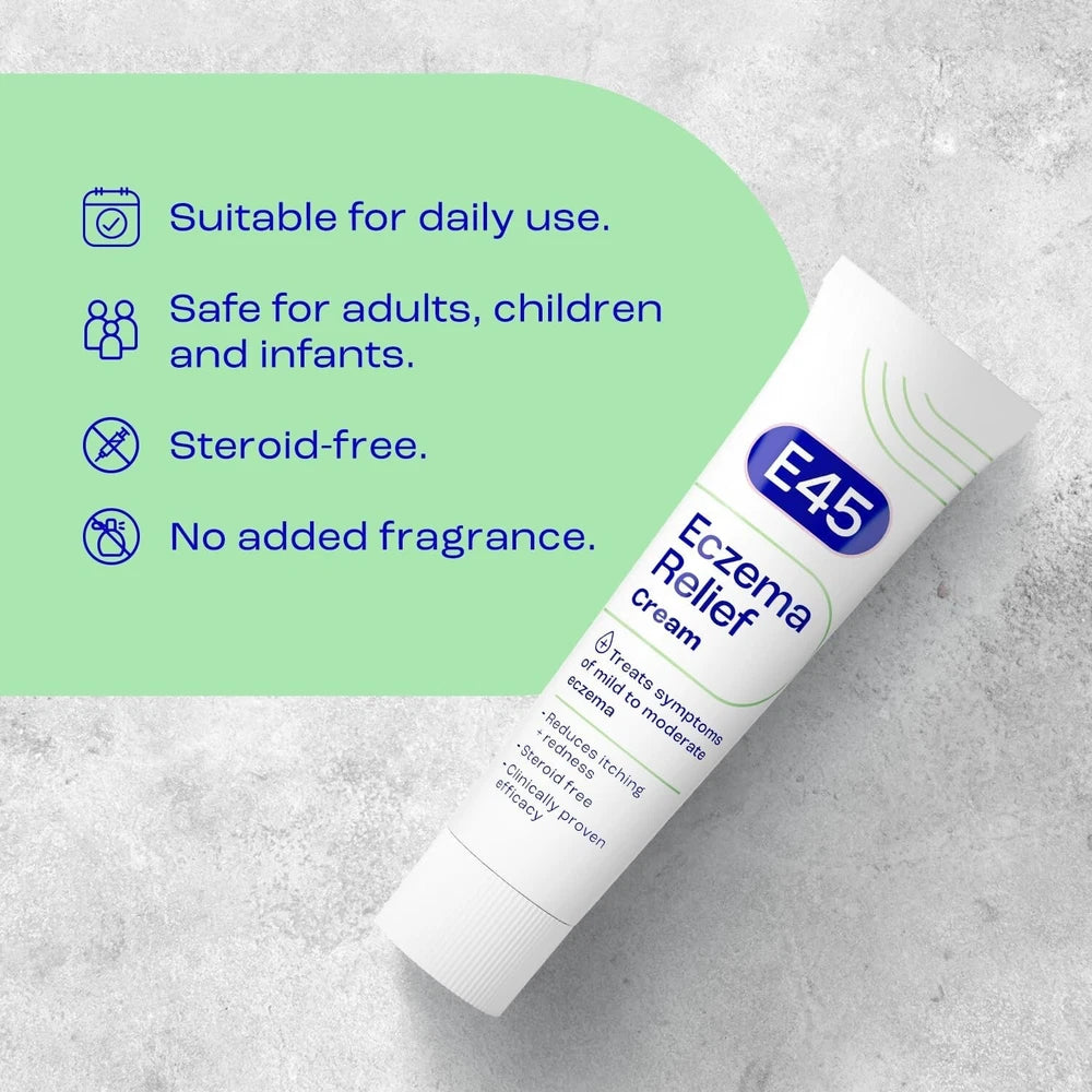 E45 Eczema Relief Cream - 60gm