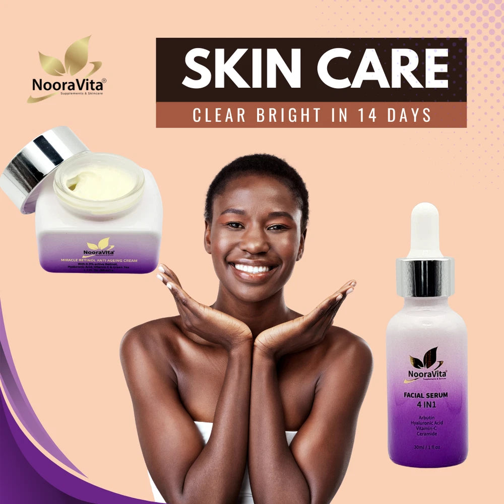 Miracle Retinol Anti Ageing Cream With 0.3% Active Retinol & Hyaluronic Acid.