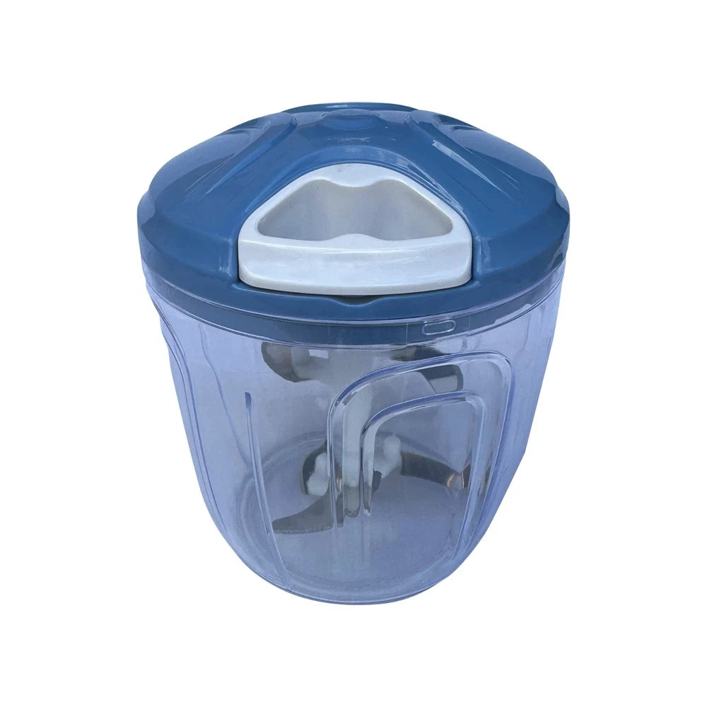 Vegetable Chopper Manual Pull Rope Vegetable Cutter Food Hand Held Dicer Slicer