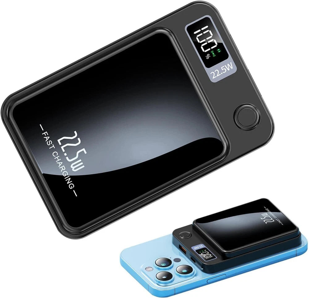 Magsafe Power Bank Wireless Charger Magnetic Battery Pack for iPhone Samsung UK