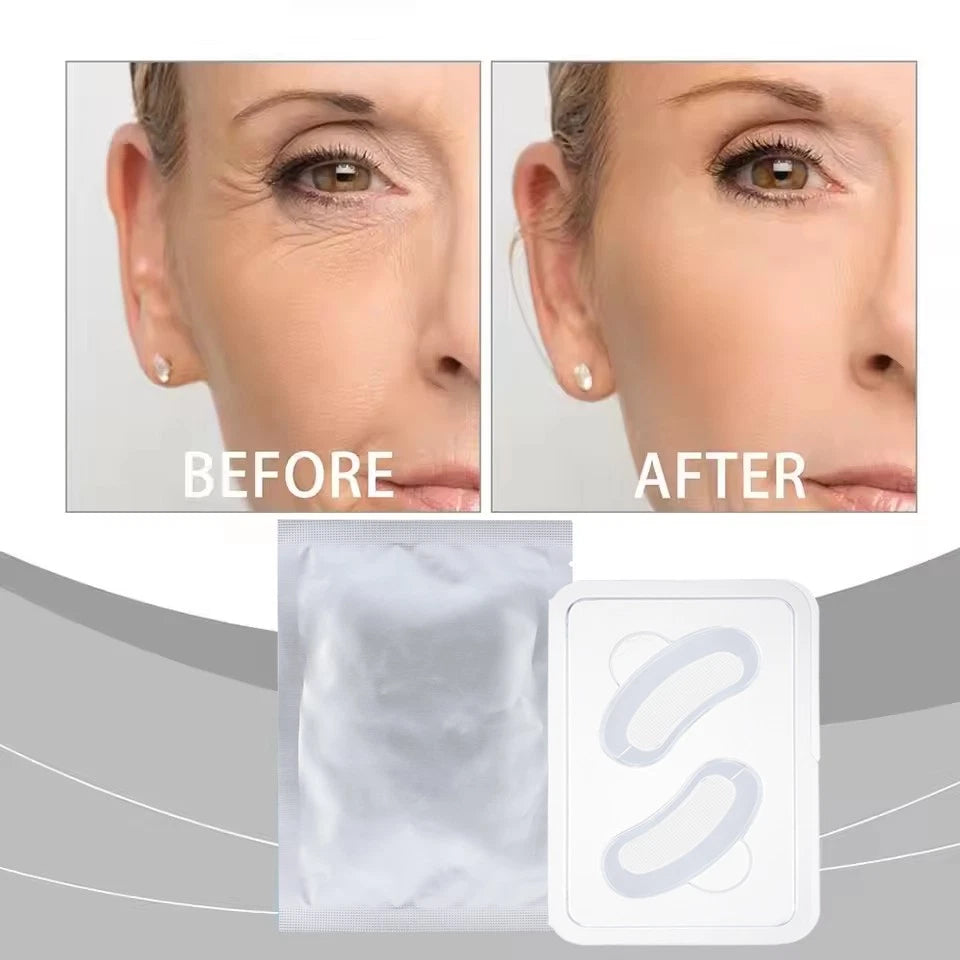 Hyaluronic Acid Microneedle Eye Patches Anti Wrinkle for Dark Circles Puffy Eyes