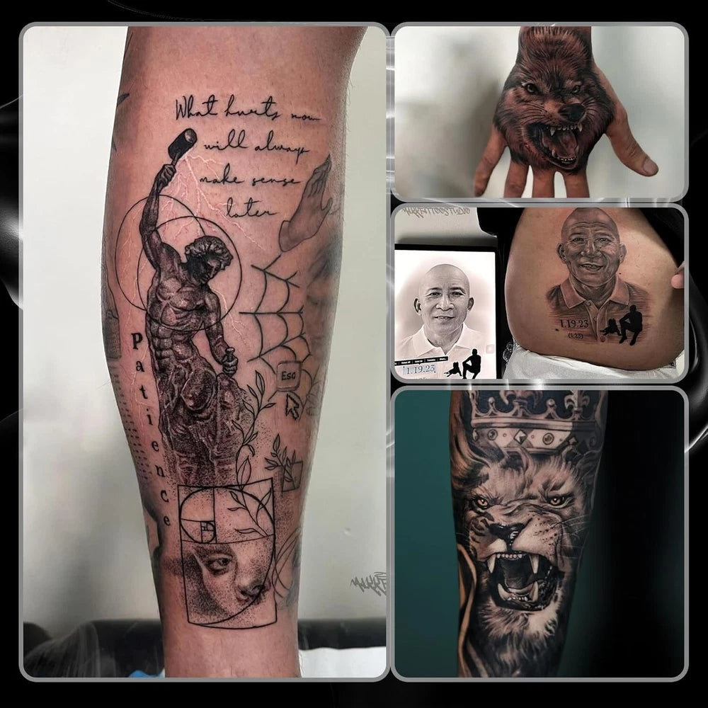 Tattoo Ink Black 30ml Pure Black Tattoo Ink Tattoo Supplies for Lining, Shading