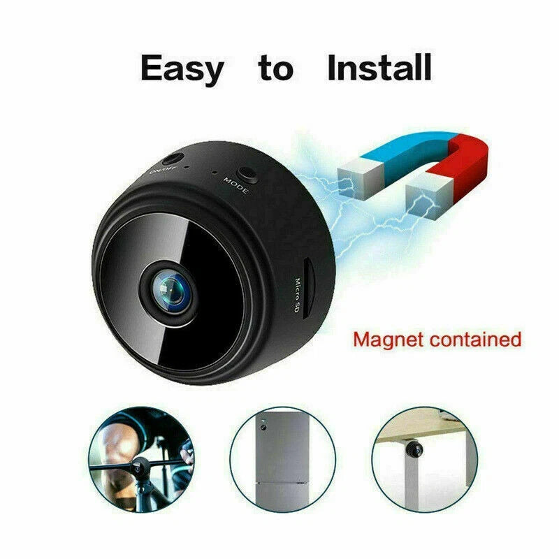 HD 1080P Mini Camera Home Wireless WiFi Security Smart Cam IR Night Vision DVR