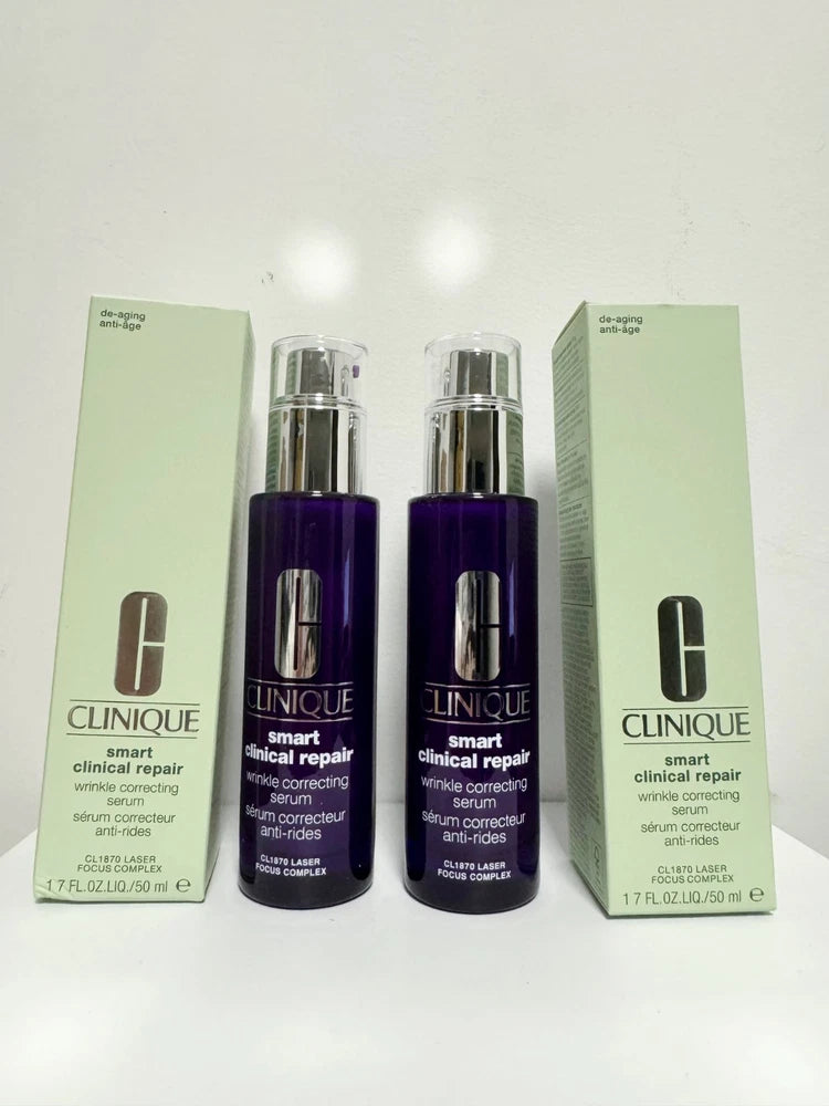 2pcs x 50ml Clinique Smart Clinical Repair Wrinkle Correcting Serum