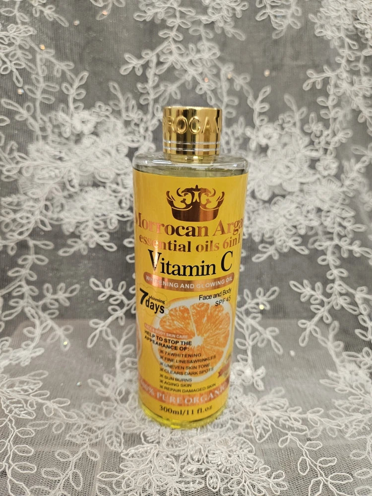 1x Moroccan Argan Essential Vitamin C Oil 6 in 1
