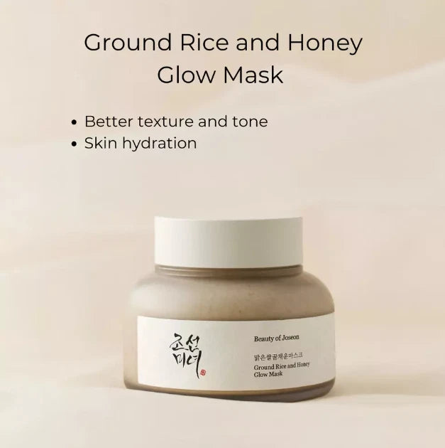 Beauty of Joseon Ground Rice and Honey Glow Mask 150ml - Fast UK Dispatch