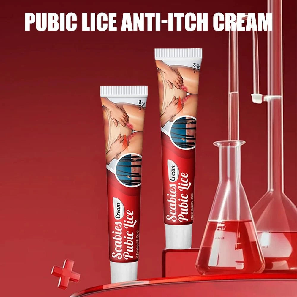 Sumifun Pubic Lice Anti-itch Cream -new