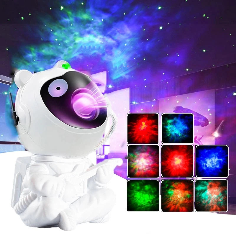 Astronaut Projector Starry Galaxy Night Light LED Lamp Space Nebula w/Remote UK