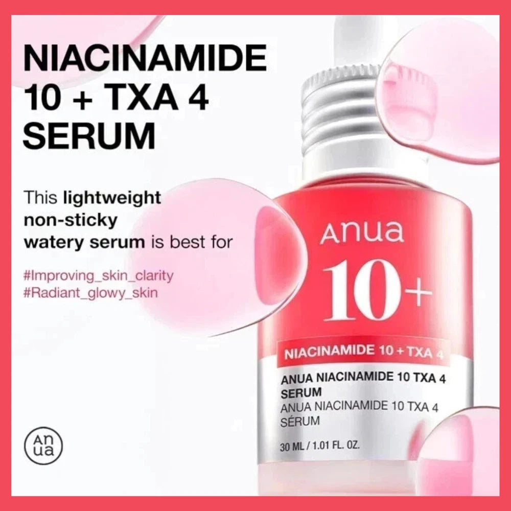 ANUA Niacinamide 10% + TXA 4% Dark Spot Correcting Serum 30ml